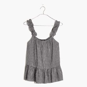 Madewell Ruffle Strap Cami Top